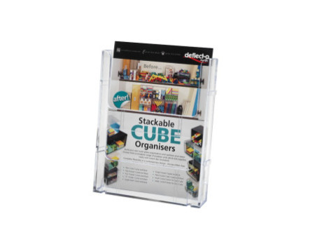 deflecto Porte-brochures Lit-Loc, A5 portrait