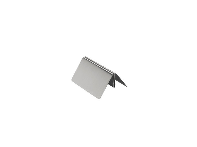 deflecto Présentoir de table, acier inoxydable