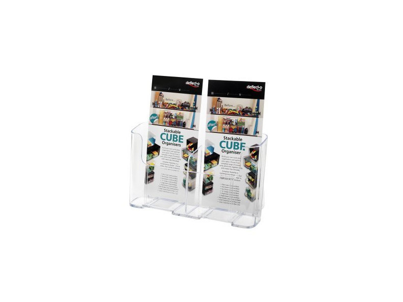 deflecto Porte-brochures 'Docuholder', 1/3 A4 portrait