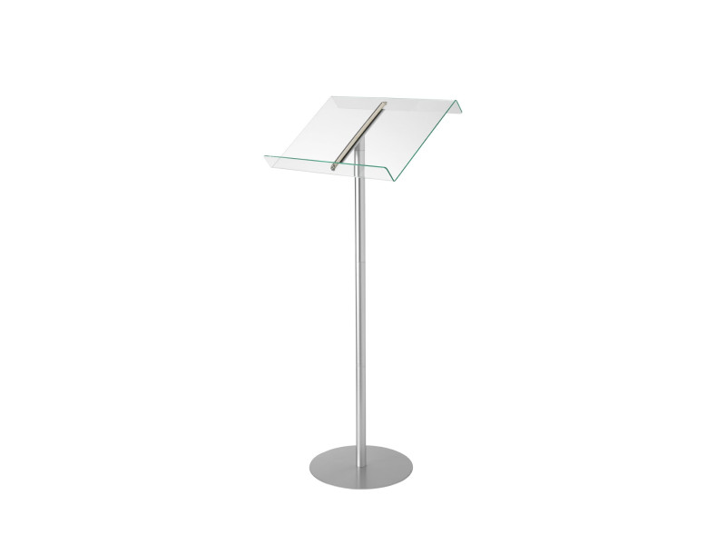deflecto Pupitre, transparent/argent