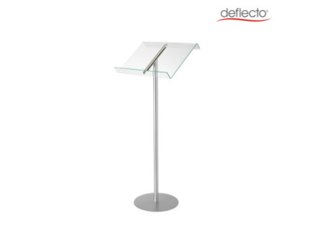 deflecto Pupitre, transparent/argent