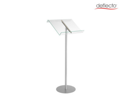 deflecto Pupitre, transparent/argent