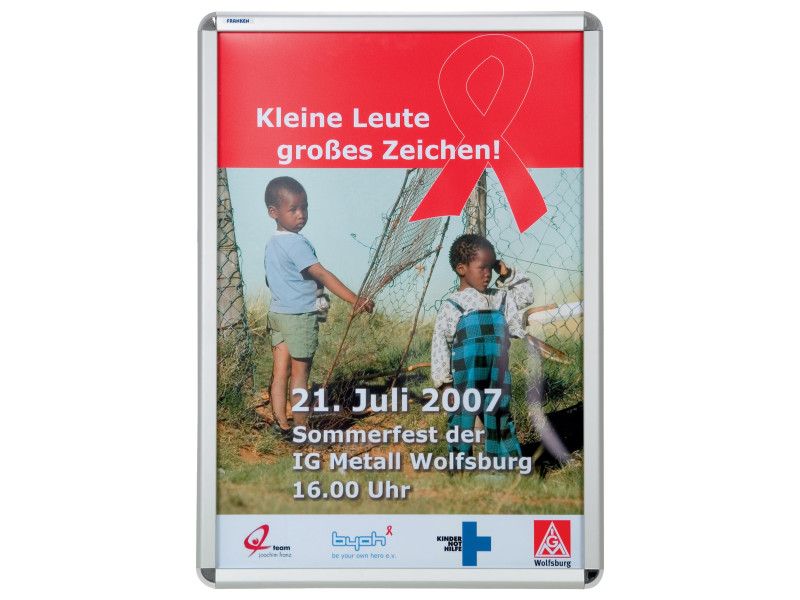 FRANKEN Cadre porte-affiches A1, profil du cadre: 32 mm