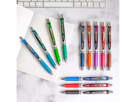 Pentel Stylo roller encre gel Energel BL77, violet