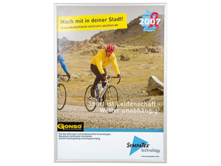 FRANKEN Cadre porte-affiches 'Outdoor', A0, cadre 25 mm