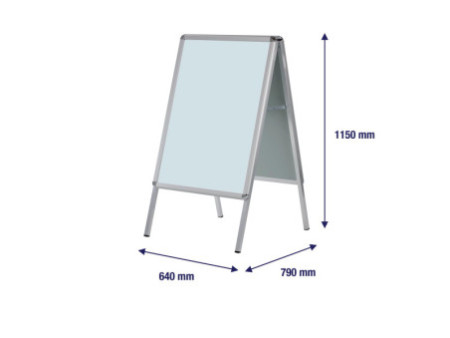 FRANKEN Panneau d'affichage 'Standard', A1, 594 x 841 mm