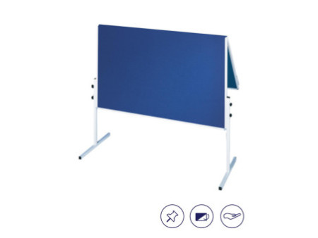 FRANKEN Tableau de présentation X-tra!Line, pliable, feutre