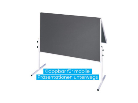 FRANKEN Tableau de présentation X-tra!Line, pliable, feutre