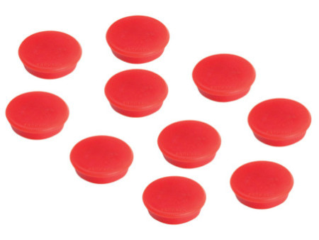 FRANKEN Aimant de fixation, force adhésive: 800 g, rouge