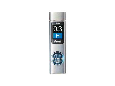 Pentel Mines fines pour porte-mines AIN STEIN C273, dureté H