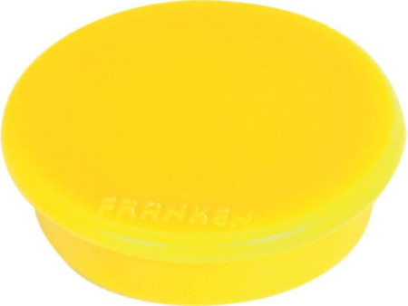 FRANKEN Aimant de fixation, force adhésive: 1.500 g, jaune