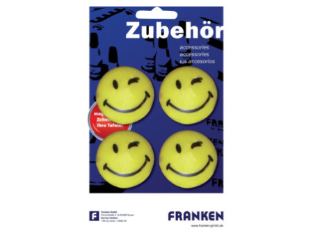 FRANKEN Aimant à fixation 'Happy', force adhésive: 1.500 g