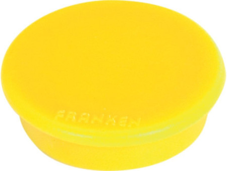 FRANKEN Aimant de fixation, force adhésive: 2.500g, jaune