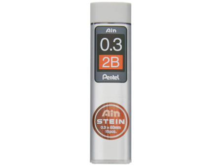 Pentel Mines fines pour porte-mines AIN STEIN C273,dureté 2B