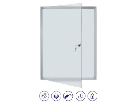 FRANKEN Vitrine d'affichage X-tra!Line, 2 x format A4
