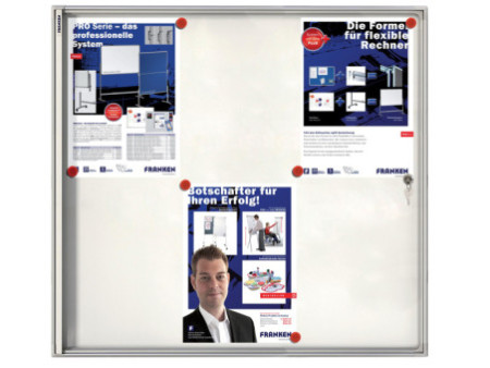 FRANKEN Vitrine d'affichage X-tra!line, 6 x format A4