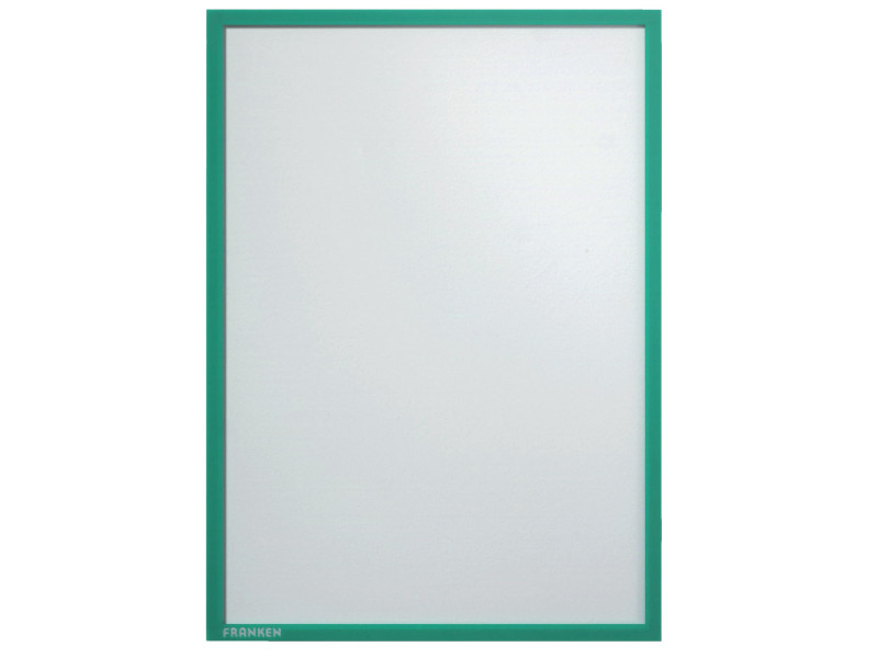 FRANKEN Pochette magnétique FRAME IT X-tra!Line, A4, vert