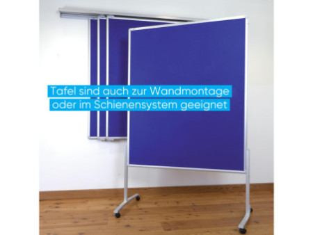 FRANKEN Tableau de présentation PRO, 1200 x 1500 mm, feutre