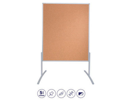 FRANKEN Tableau de présentation PRO, 1200 x 1500 mm, liège