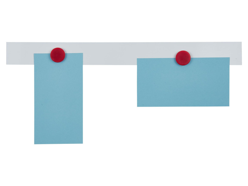 FRANKEN Barrette magnétique, (L)1.000 x (H)50 mm, blanc