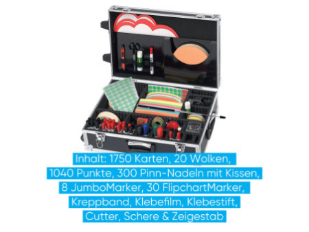 FRANKEN Valise présentation TRAINER, 3.000 pcs, aluminium