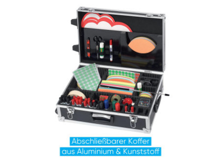 FRANKEN Valise présentation TRAINER, 3.000 pcs, aluminium