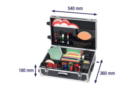 FRANKEN Valise présentation TRAINER, 3.000 pcs, aluminium