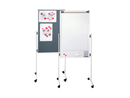 FRANKEN Chevalet de conférence combi, 760x1210 mm