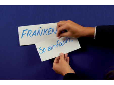 FRANKEN Carte de présentation, rectangulaire, 205 x 95 mm