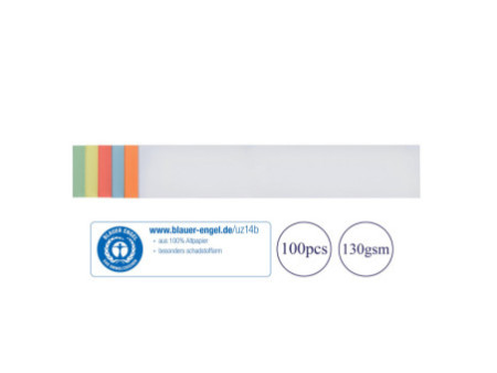 FRANKEN Carte de présentation, rectangle, 545x95 mm, assorti