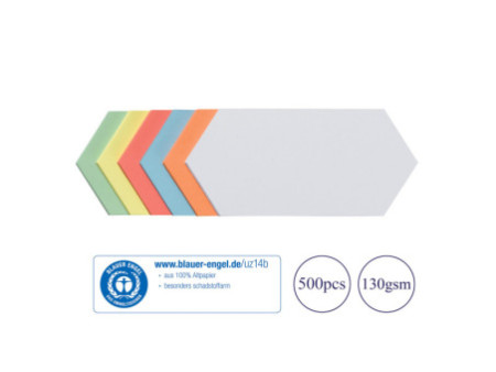 FRANKEN Carte de présentation, losange, 205 x 95 mm, assorti