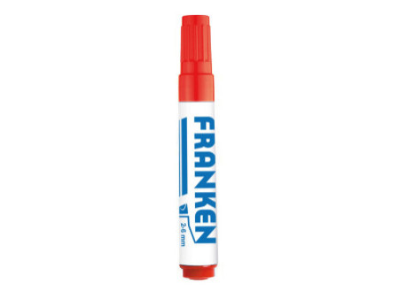 FRANKEN Marqueur pour chevalet, tracé: 2-6 mm, rouge