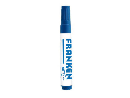 FRANKEN Marqueur pour chevalet, tracé: 2-6 mm, bleu