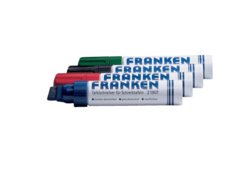 FRANKEN Marqueur pour tableau blanc JumboMarker, set de 4