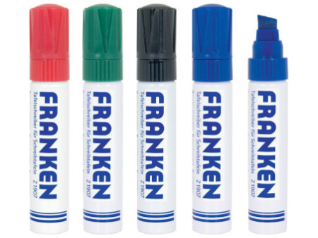 FRANKEN Marqueur pour tableau blanc JumboMarker, set de 4