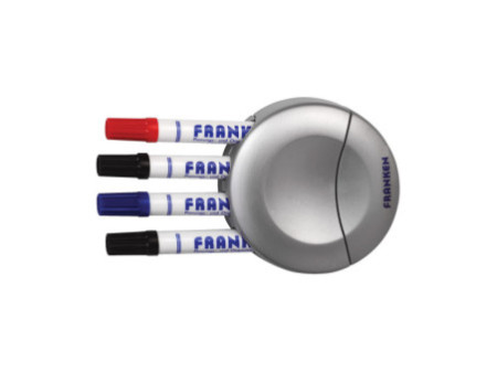 FRANKEN Support-marqueur pour 4 marqueurs, effaceur intégré