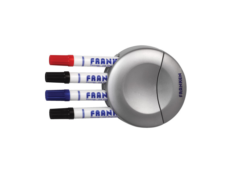 FRANKEN Support-marqueur pour 4 marqueurs, effaceur intégré