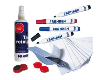 FRANKEN Kit d'accessoire pour tableau mural blanc X-tra!Line