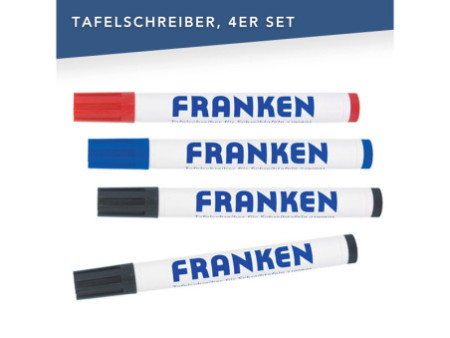 FRANKEN Kit d'accessoire pour tableau mural blanc X-tra!Line