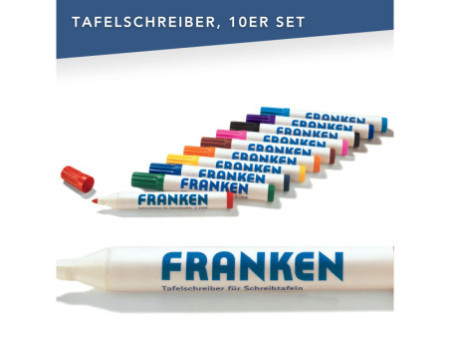 FRANKEN Kit de démarrage pour tableau blanc, magnétique