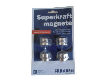 FRANKEN Aimant crochet au néodyme, rond, diamètre: 16 mm