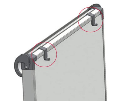 FRANKEN Porte-bloc pour chevalet de conférence FC41 : FC81