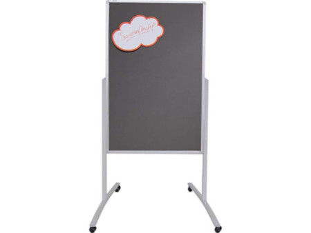 FRANKEN Chevalet de conférence PRO, (L)760x(H)1.210 mm, gris