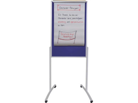FRANKEN Chevalet de conférence PRO, (L)760x(H)1.210 mm, bleu