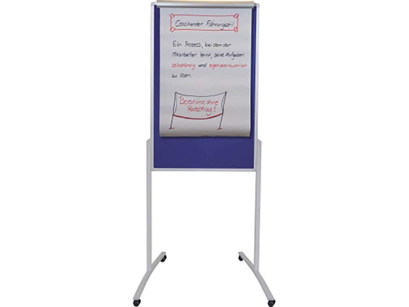 FRANKEN Chevalet de conférence PRO, (L)760x(H)1.210 mm, bleu