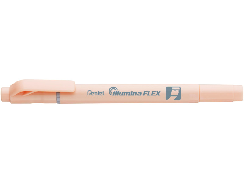 Pentel Surligneur Illumina Flex Pastel, orange pastel