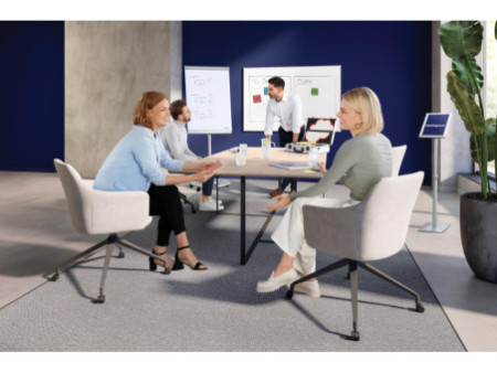 FRANKEN Tableau mural blanc U-Act! Line, laqué, 800 x 600 mm