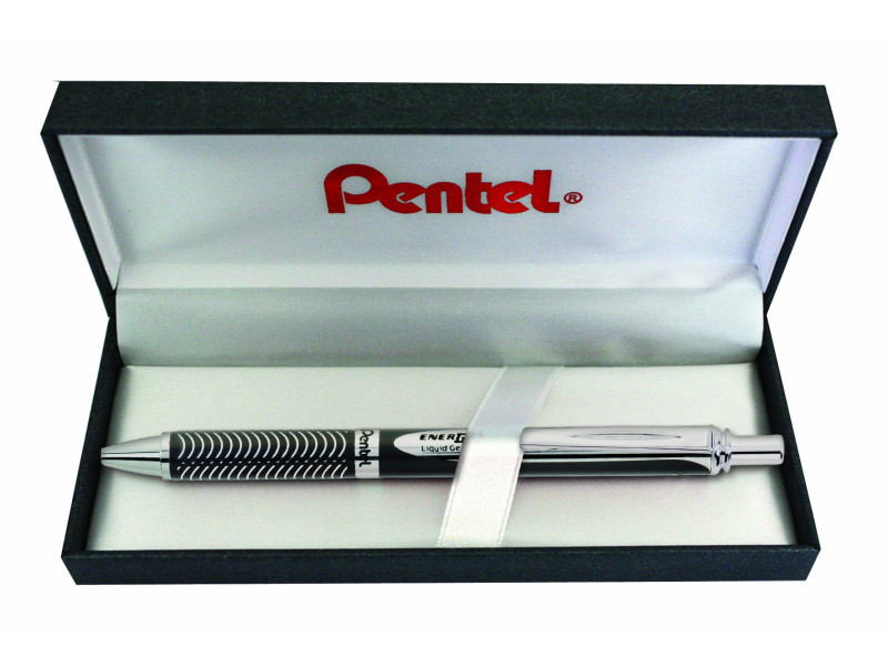 Pentel Roller encre gel EnerGel Sterling BL407, noir