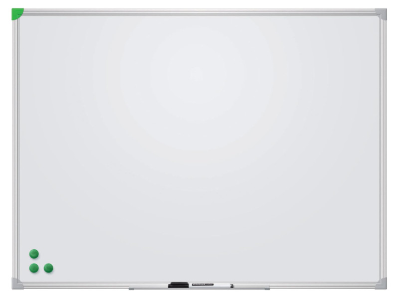 FRANKEN Tableau blanc U-Act! Line, émaillé, 900 x 600 mm