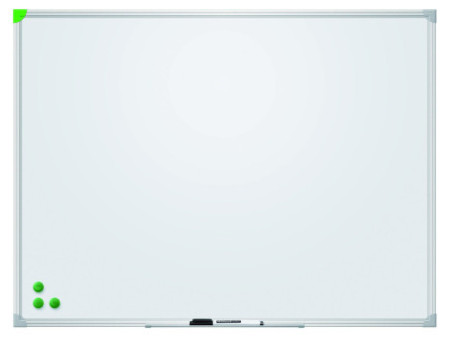 FRANKEN Tableau blanc U-Act! Line, émaillé,1.800 x 1.200 mm